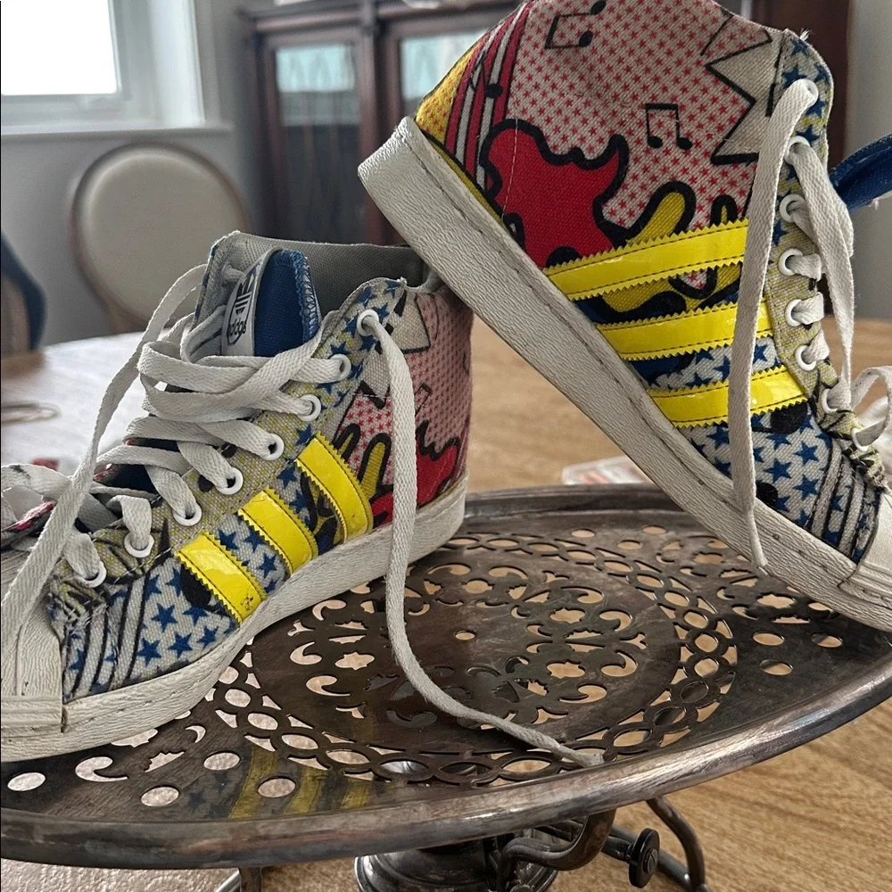 Adidas Pop Graphic High-Tops - Picture 7 of 7